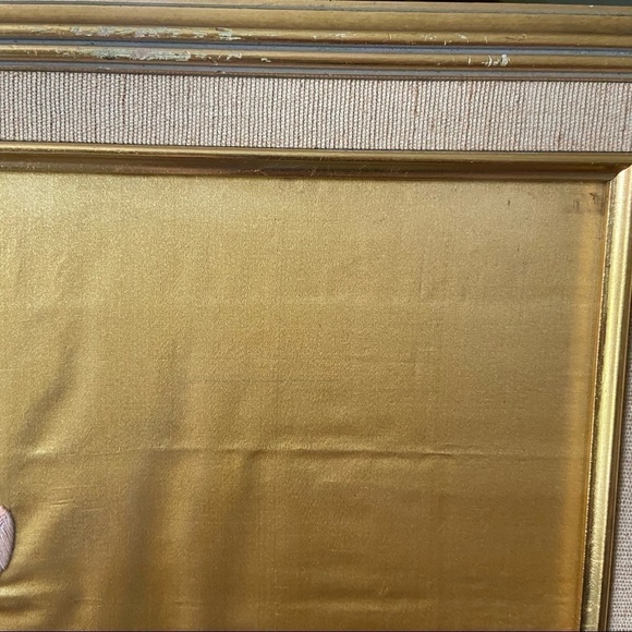 CHINESE silk embroidery of wild poppies and daisies on gold silk. Rare fine art. - Picture 9 of 11